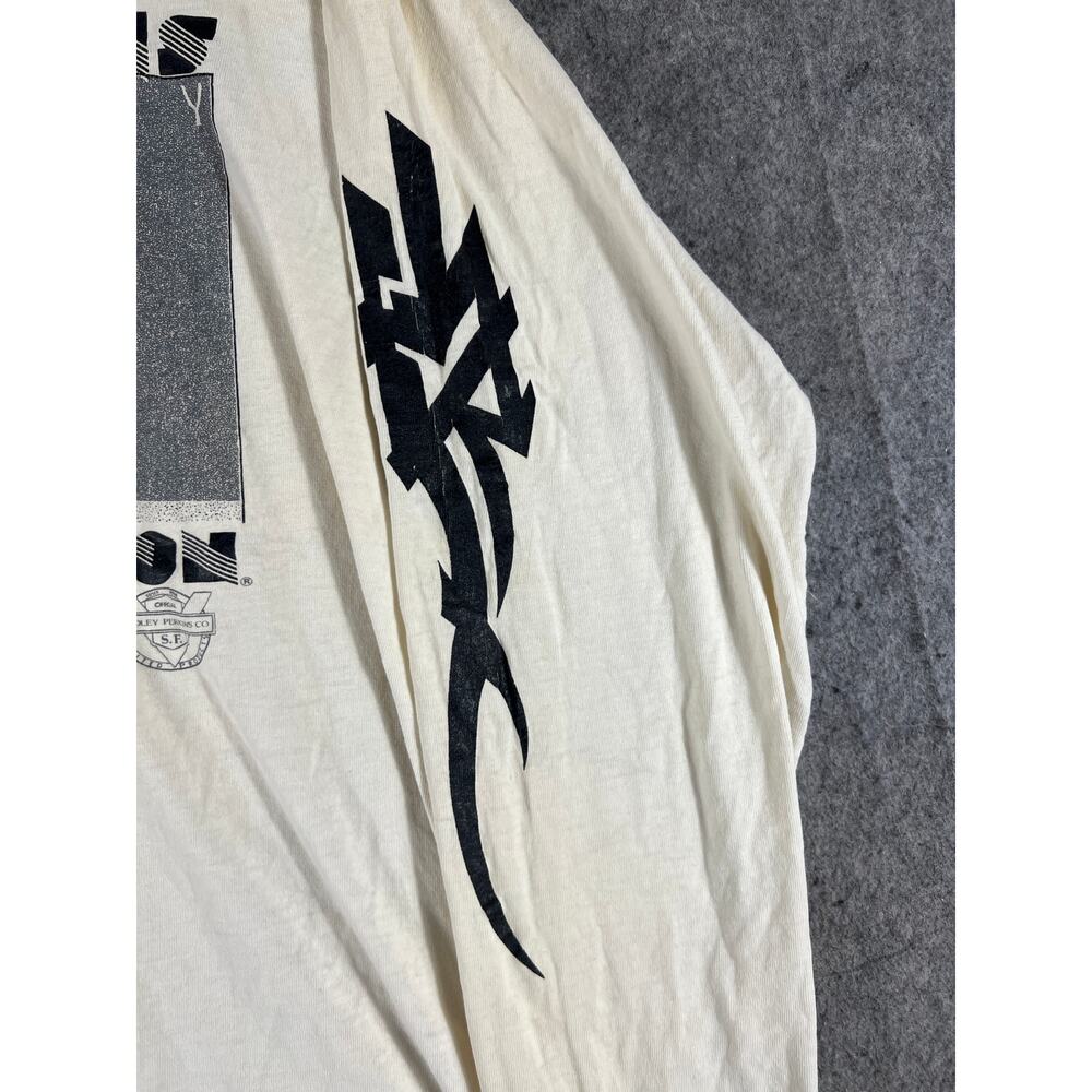 VTG 90s Harley Davidson Shirt Mens XL Dudley Perkins Long Sleeve Tee Tribal RARE - Picture 8 of 11